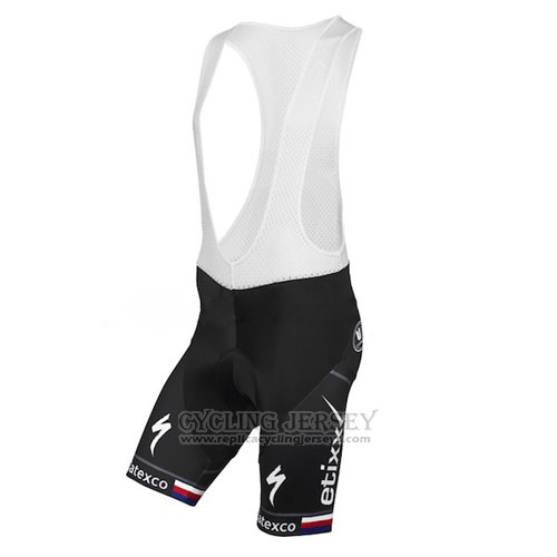2015 Cycling Jersey UCI World Champion Lider Quick Step Black Short Sleeve and Bib Short